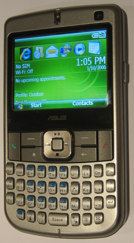 Illustration for article titled Asus Smartphones Bring Windows Mobile 6, Competition to HTC